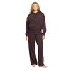 Gym+Coffee Ladies Daily Zip Hoodie Mocha