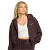 Gym+Coffee Ladies Daily Zip Hoodie Mocha
