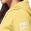 Gym+Coffee Ladies Chill Zip Hoodie Lemon Sorbet