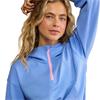 Gym+Coffee Ladies Tempo Hoodie Periwinkle Blue