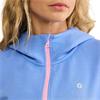 Gym+Coffee Ladies Tempo Hoodie Periwinkle Blue
