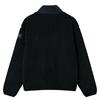 Gym+Coffee Gents Industry Fleece Full Zip Black