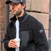 Gym+Coffee Gents Industry Fleece Full Zip Black