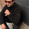 Gym+Coffee Gents Industry Fleece Full Zip Black