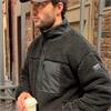 Gym+Coffee Gents Industry Fleece Full Zip Black