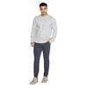 Gym+Coffee Gents Textured Sweatshirt Heather Grey