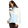 Gym+Coffee Ladies Snap Polar Fleece Glacial Blue