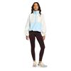 Gym+Coffee Ladies Snap Polar Fleece Glacial Blue