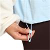 Gym+Coffee Ladies Snap Polar Fleece Glacial Blue