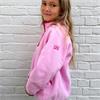 Gym+Coffee Kids Polar Fleece Pink Blossom