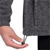 Gym+Coffee Gents Half Zip Polar Fleece Dark Heather Grey