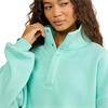 Gym+Coffee Ladies Snap Collar Sierra Sweatshirt Peppermint
