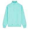 Gym+Coffee Ladies Snap Collar Sierra Sweatshirt Peppermint