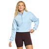 Gym+Coffee Ladies Daily Snap Collar Sierra Sweatshirt Glacial Blue