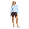 Gym+Coffee Ladies Daily Snap Collar Sierra Sweatshirt Glacial Blue