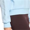 Gym+Coffee Ladies Daily Snap Collar Sierra Sweatshirt Glacial Blue