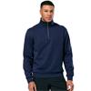 Gym + Coffee Gents Clubhouse 1/2 Zip IN Twilight Navy