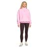 Gym+Coffee Ladies Snap Collar Sierra Sweatshirt Pink Blossom