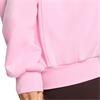 Gym+Coffee Ladies Snap Collar Sierra Sweatshirt Pink Blossom