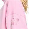 Gym+Coffee Ladies Snap Collar Sierra Sweatshirt Pink Blossom