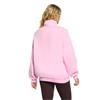 Gym+Coffee Ladies Snap Collar Sierra Sweatshirt Pink Blossom