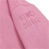 Gym+Coffee Ladies Snap Collar Sierra Sweatshirt Pink Velvet