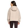 Gym+Coffee Ladies Industry Fleece Hooded Full Zip Natural