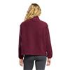 Gym+Coffee Ladies Polar Half Zip Fleece Cherry Crush