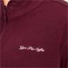 Gym+Coffee Ladies Polar Half Zip Fleece Cherry Crush
