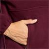 Gym+Coffee Ladies Polar Half Zip Fleece Cherry Crush