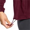 Gym+Coffee Ladies Polar Half Zip Fleece Cherry Crush