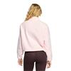 Gym+Coffee Ladies Polar Half Zip Fleece Ballet Pink