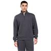 Gym+Coffee Gents Daily Quarter Zip Charcoal