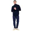 Gym+Coffee Gents Quarter Zip Knit Sweatshirt Twilight Navy