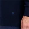 Gym+Coffee Gents Quarter Zip Knit Sweatshirt Twilight Navy