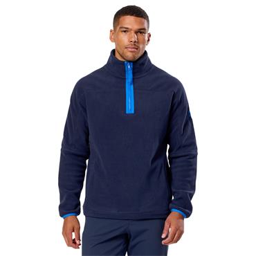 Gym+Coffee Gents ½ Zip Polar Fleece Twilight Navy
