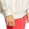 Gym+Coffee Ladies Sierra Half Zip Sweatshirt Warm White