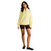 Gym+Coffee Ladies Knit Half Zip Sunshine Yellow