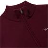 Gym+Coffee Ladies Knit Half Zip Grape Noir