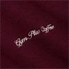 Gym+Coffee Ladies Knit Half Zip Grape Noir