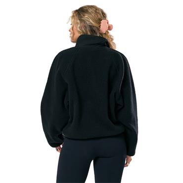 Gym+Coffee Ladies Horizon Layer Up Full Snap Jacket Black