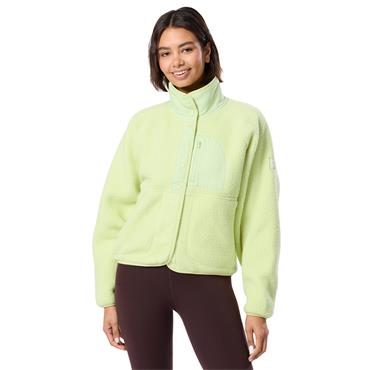 Gym+Coffee Ladies Horizon Layer Up Jacket Lime Sorbet
