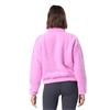 Gym+Coffee Ladies Industry Fleece High Collar Jacket Neon Pink