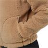 Gym+Coffee Ladies Industry Fleece High Collar Jacket Sandstone