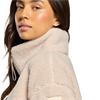 Gym+Coffee Ladies Industry Fleece High Collar Jacket Natural