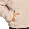 Gym+Coffee Ladies Industry Fleece High Collar Jacket Natural