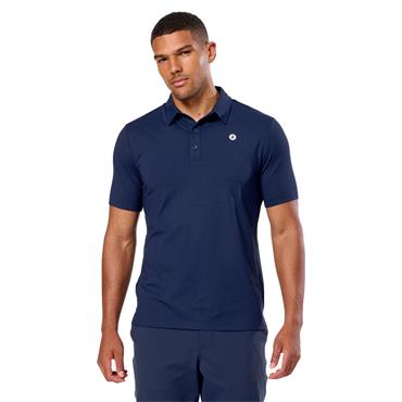 Gym+Coffee Gents Coffee Polo Shirt Twilight Navy