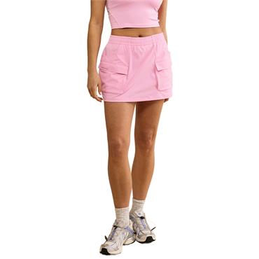 Gym+Coffee Ladies Utility Skort Pink Blossom