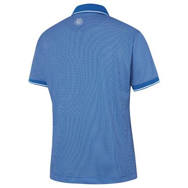 Galvin Green Gents Miller Breathable Polo Shirt Royal Blue - White
