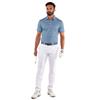 Galvin Green Gents Manuel Shirt Moonlight Blue - White